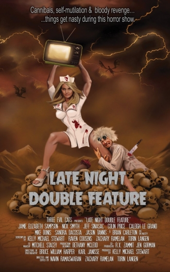 Двойной ночной сеанс / Late Night Double Feature (2016)